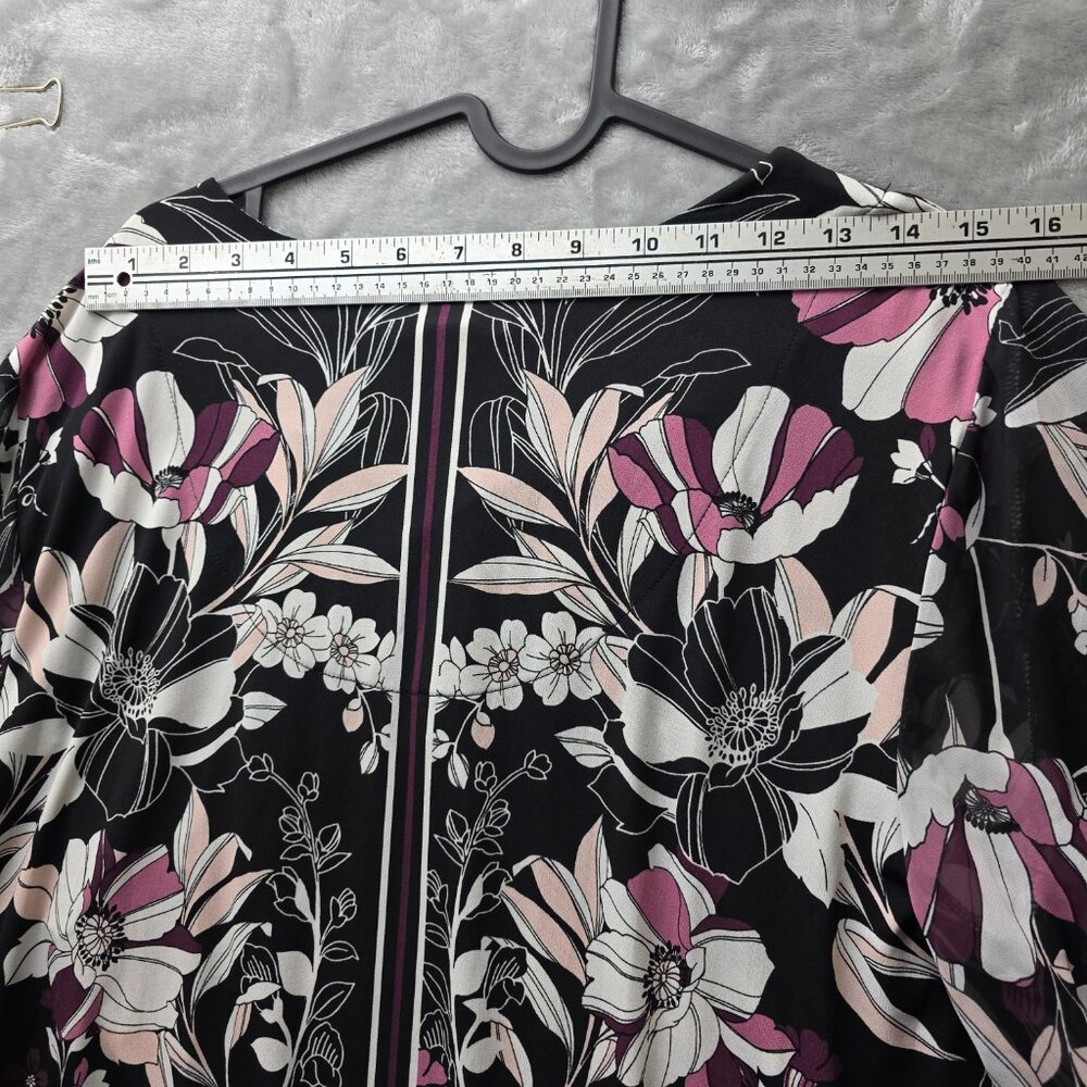 JM Collection Floral Dress 2X Short GUC - Picture 9 of 11